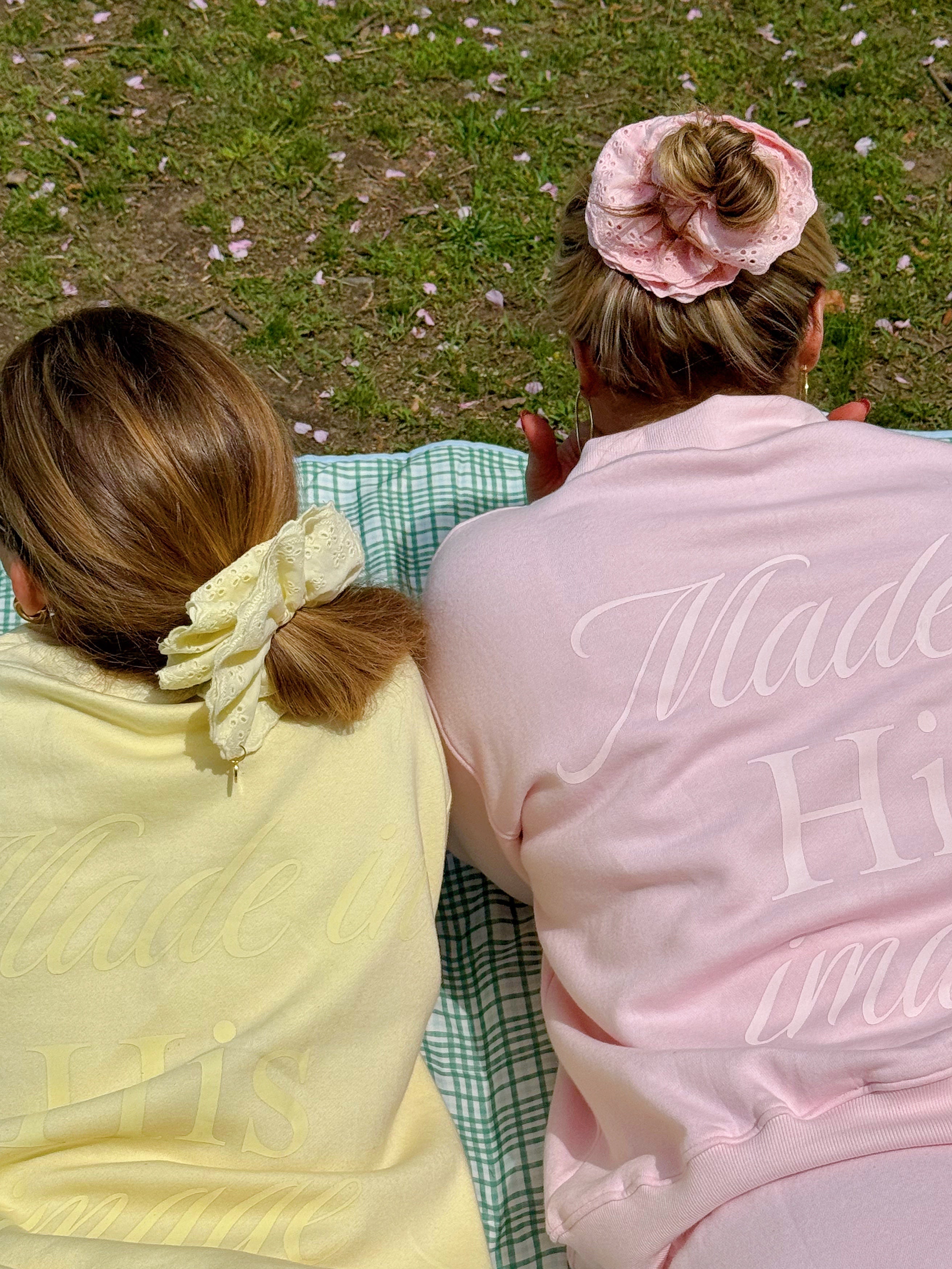 Held in Love Lace Scrunchie